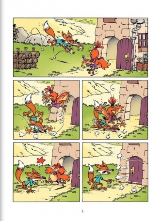 extrait bande-dessinee La Petite poule rousse