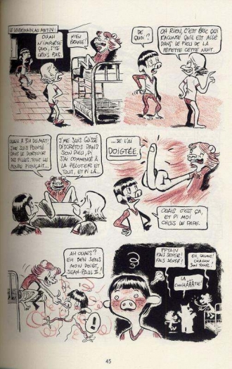 extrait bande-dessinee La peur du rouge