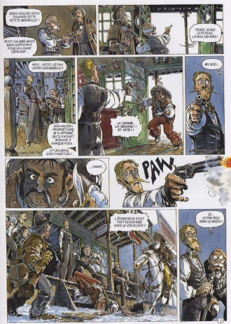 extrait bande-dessinee Trois tombes