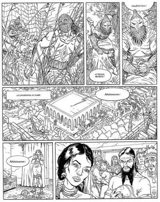 extrait bande-dessinee La nuit des masques
