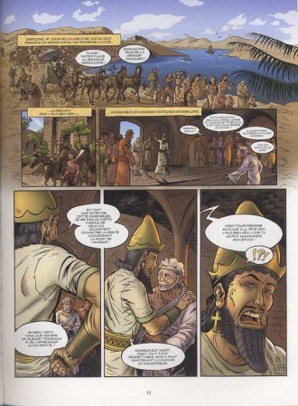 extrait bande-dessinee Le masque de chair