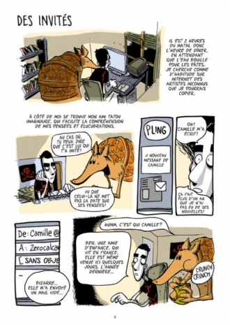 extrait bande-dessinee La Prophétie du tatou