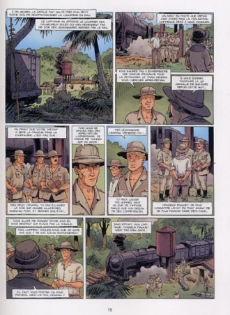 extrait bande-dessinee Les rails rouges