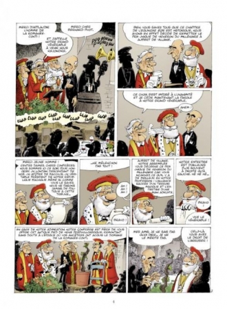 extrait bande-dessinee La Romanée contée