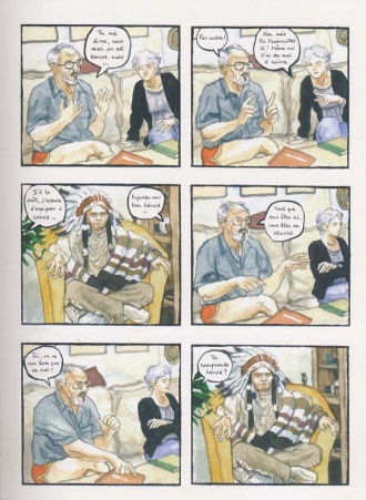 extrait bande-dessinee Omaka wanhin kfe