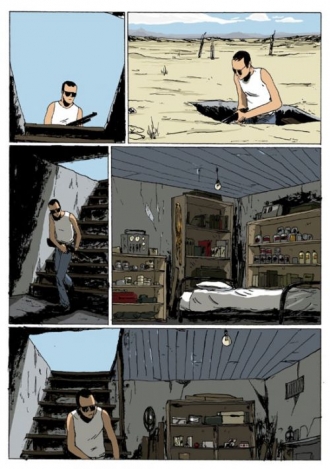 extrait bande-dessinee La Traversée