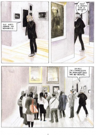 extrait bande-dessinee La Traversée du Louvre
