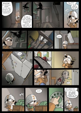 extrait bande-dessinee La vie de Norman