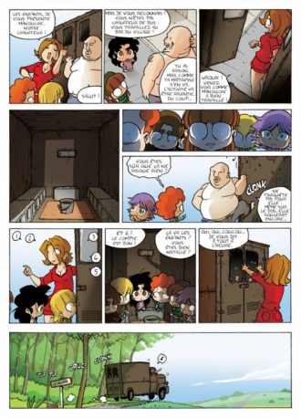 extrait bande-dessinee Voyage scolaire