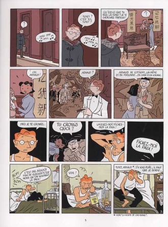extrait bande-dessinee Le Manchot de la Butte Rouge