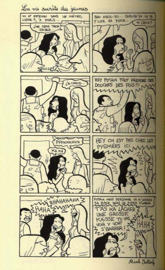 extrait bande-dessinee La vie secrète des jeunes T2