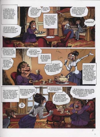 extrait bande-dessinee Les heures noires
