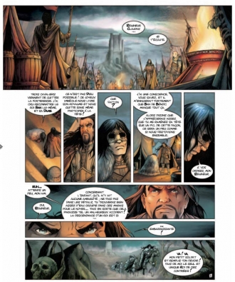extrait bande-dessinee Claudas de la Terre Déserte