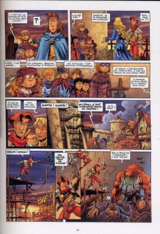 extrait bande-dessinee Lanfeust Odyssey - L'énigme Or-Azur (2)