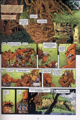 extrait bande-dessinee Lanfeust Odyssey - Le Banni d'Eckmül
