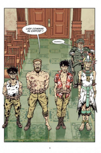 extrait bande-dessinee Pendant ce temps, à Veracruz...