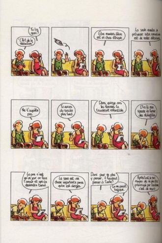 extrait bande-dessinee Le Banc de touche