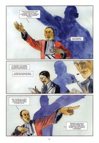extrait bande-dessinee Le Bruit de la machine à écrire