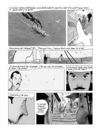 extrait bande-dessinee Le Captivé