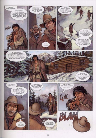 extrait bande-dessinee Gold rush