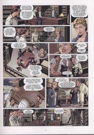 extrait bande-dessinee De l'abîme, la lumière