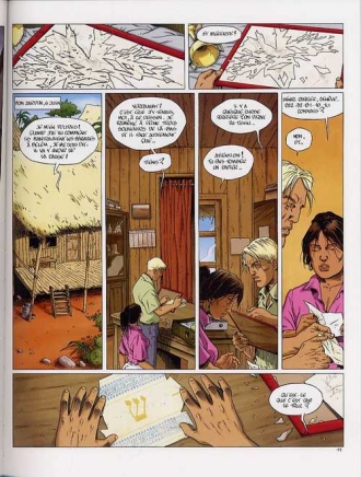 extrait bande-dessinee Le maillon perdu