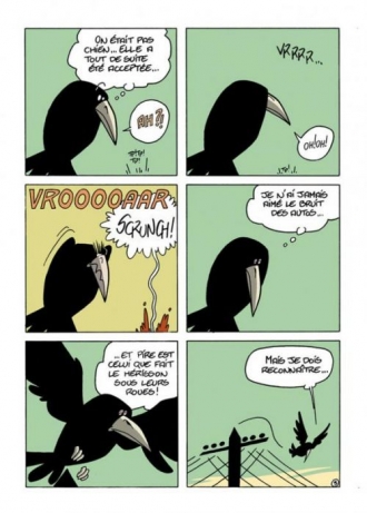 extrait bande-dessinee Le Chant du Corbeau