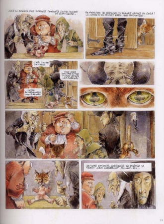 extrait bande-dessinee Le chat qui courait sur les toits