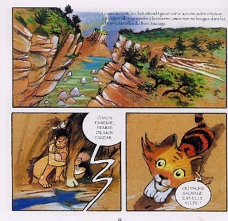 extrait bande-dessinee Le Chat qui s'en va tout seul