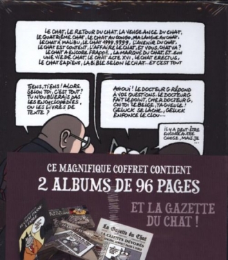 extrait bande-dessinee Le chat passe à table