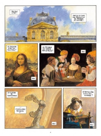 extrait bande-dessinee Le Cheval qui ne voulait plus être une oeuvre d'art