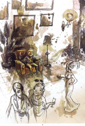 extrait bande-dessinee Le Cirque