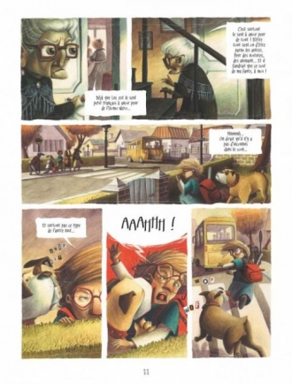extrait bande-dessinee Le Coeur de l'ombre