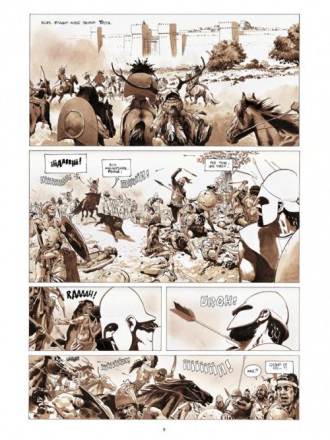 extrait bande-dessinee Le Coeur des amazones