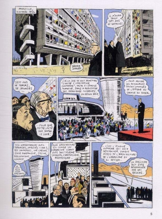 extrait bande-dessinee Le Corbusier