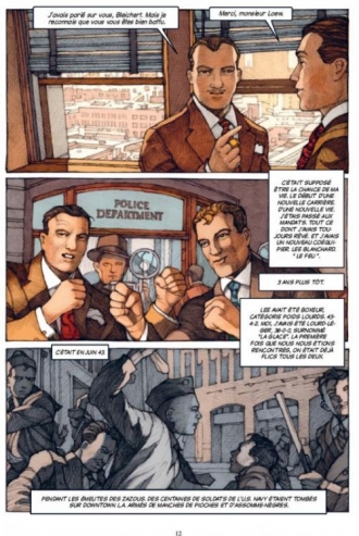 extrait bande-dessinee Le Dahlia noir