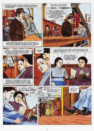 extrait bande-dessinee L'échange