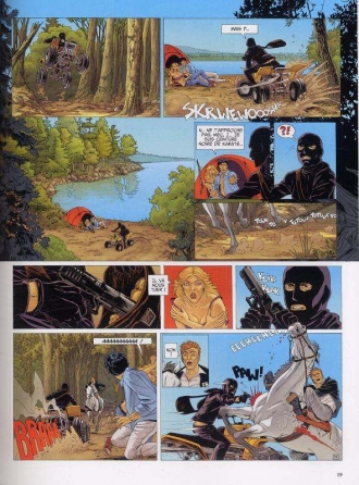 extrait bande-dessinee Le chevalier de la crypte