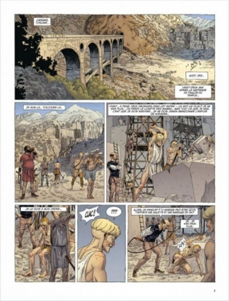 extrait bande-dessinee Le faucon du temple