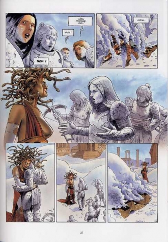 extrait bande-dessinee La Reine des Amazones
