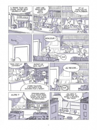 extrait bande-dessinee Le Dessein