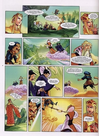 extrait bande-dessinee Le dieu singe T3