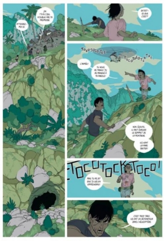 extrait bande-dessinee Le Divin