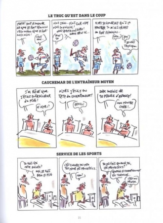 extrait bande-dessinee Le Football n'est plus ce qu'il est
