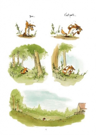 extrait bande-dessinee Le Grand méchant renard