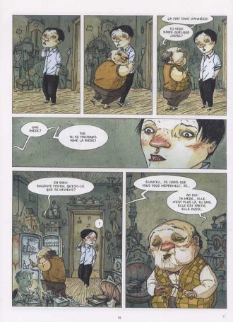 extrait bande-dessinee Le jardin d'hiver