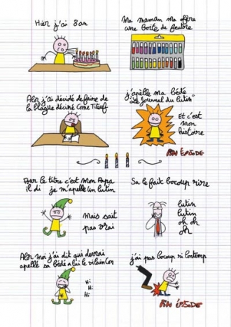 extrait bande-dessinee CE1 2005-2006