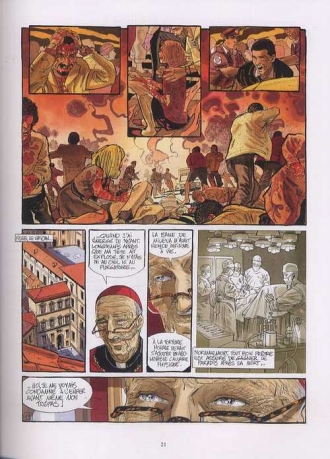 extrait bande-dessinee Le cardinal