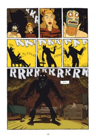 extrait bande-dessinee Le Loup garou de Solvang