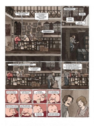 extrait bande-dessinee Le Magasin des suicides